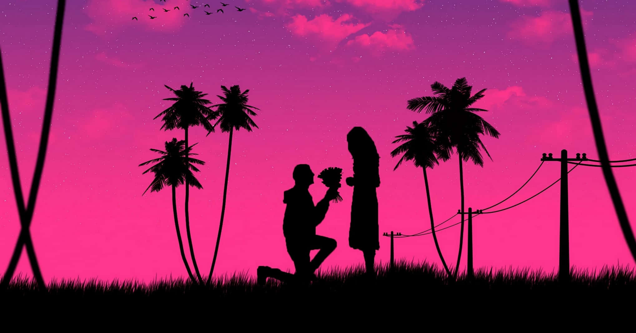 Masiyahan sa inyong romansa Wallpaper