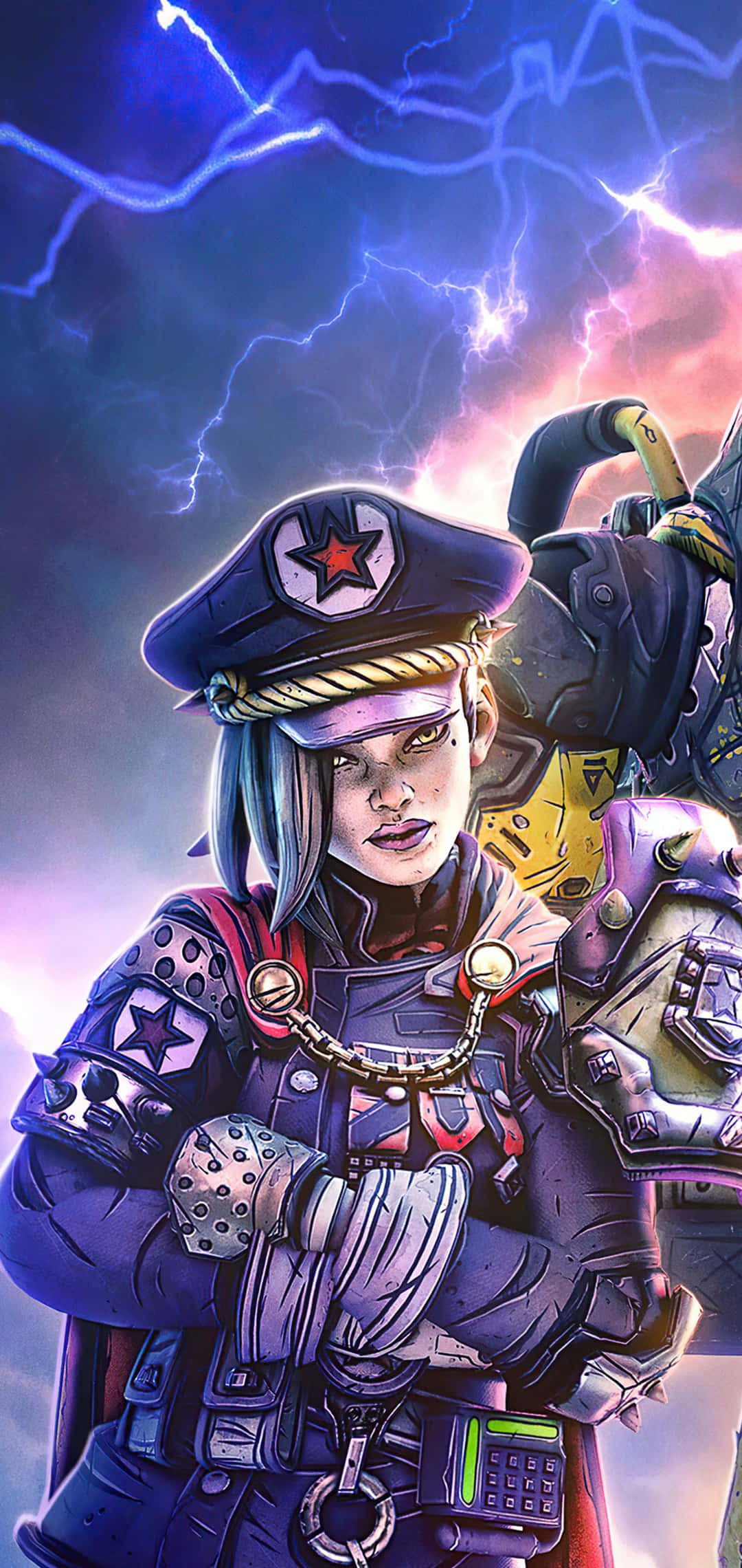 Masiyahan sa isang nakakabiglang karanasan sa paglalaro kasama ang Pixel 3xl at Borderlands 3 Wallpaper