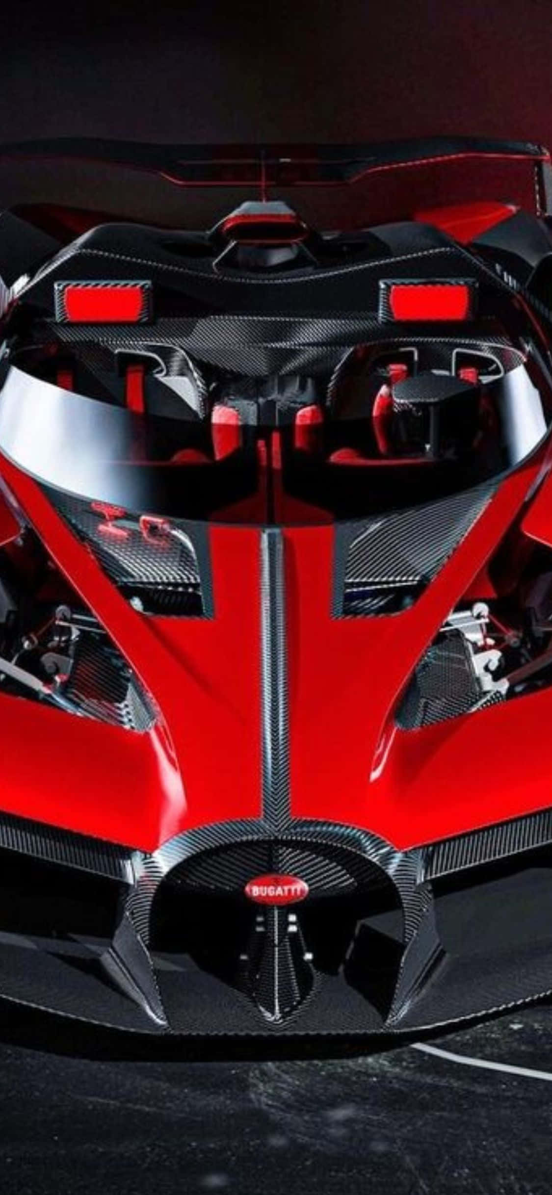 I-enjoy ang Luxury ng Bugatti-branded iPhone Xs Wallpaper