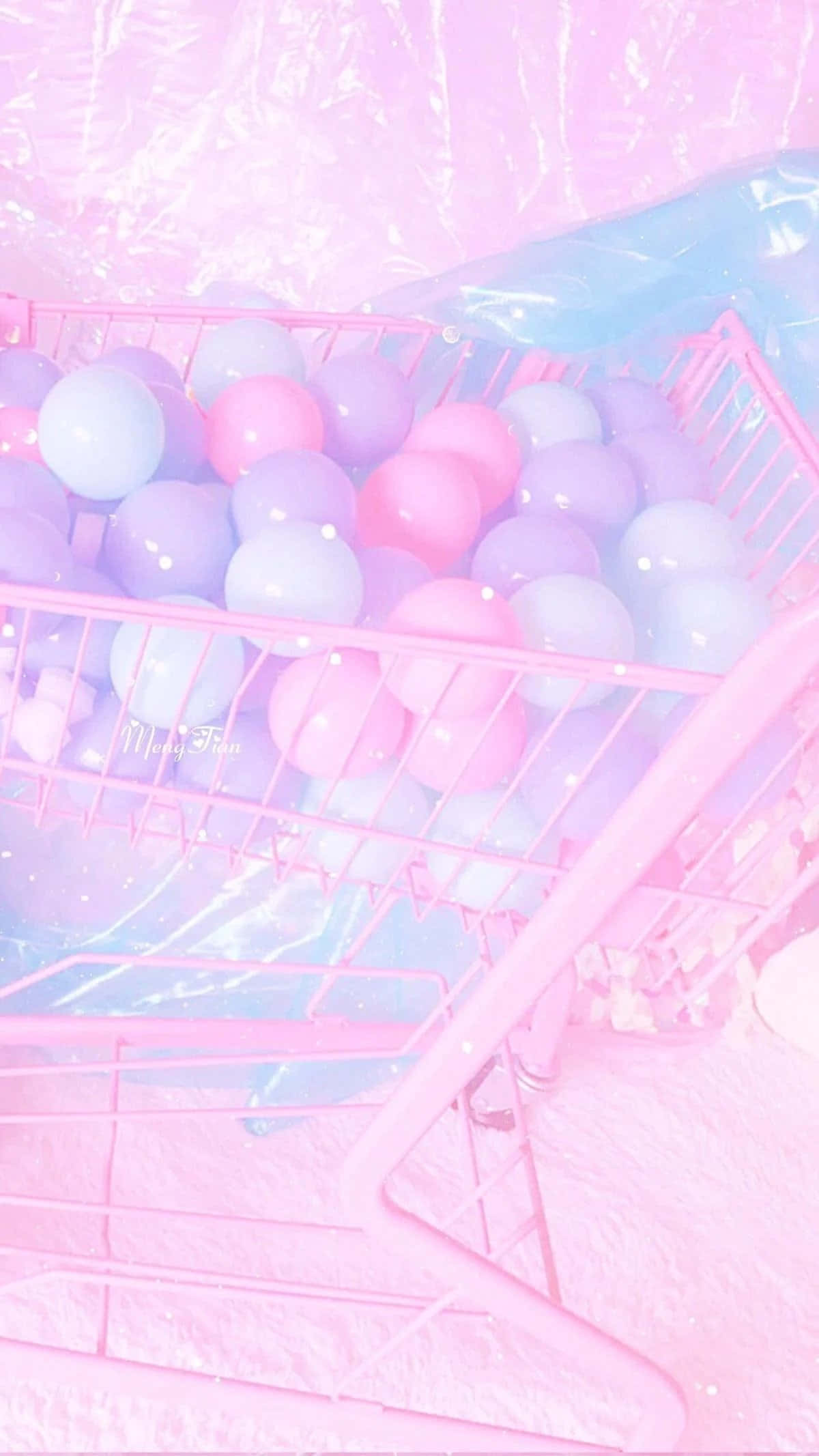 Masiyahan sa mapayapang pastel aesthetic Wallpaper