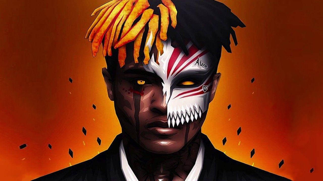 Maskara ng Hollows na Anime ni Xxxtentacion Wallpaper