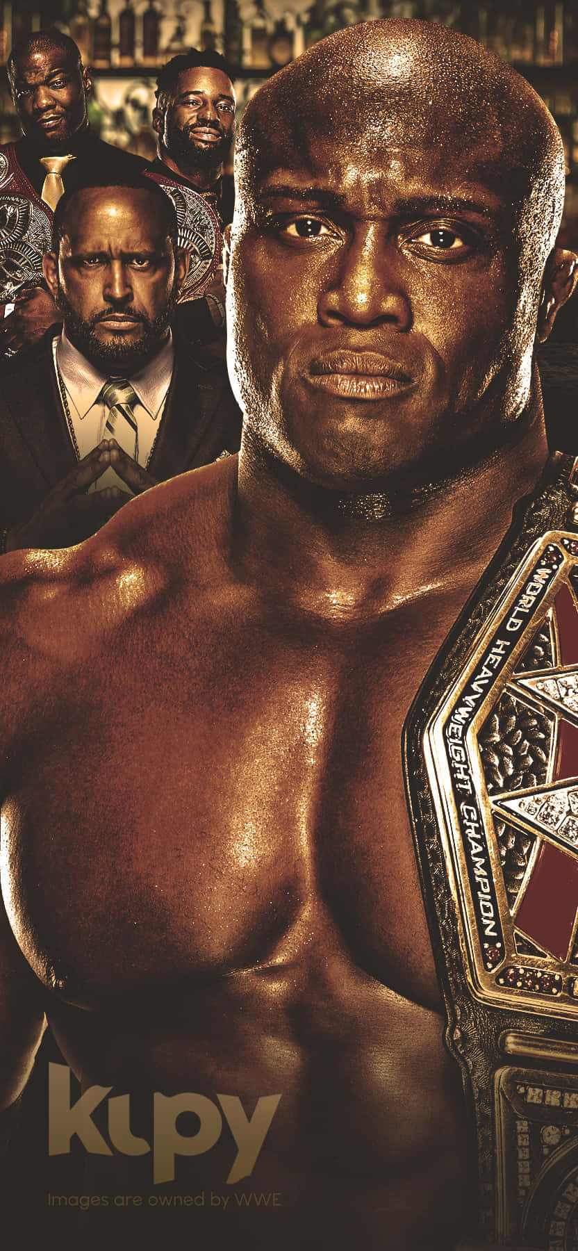 Masterful Display of Strength - Bobby Lashley Wallpaper