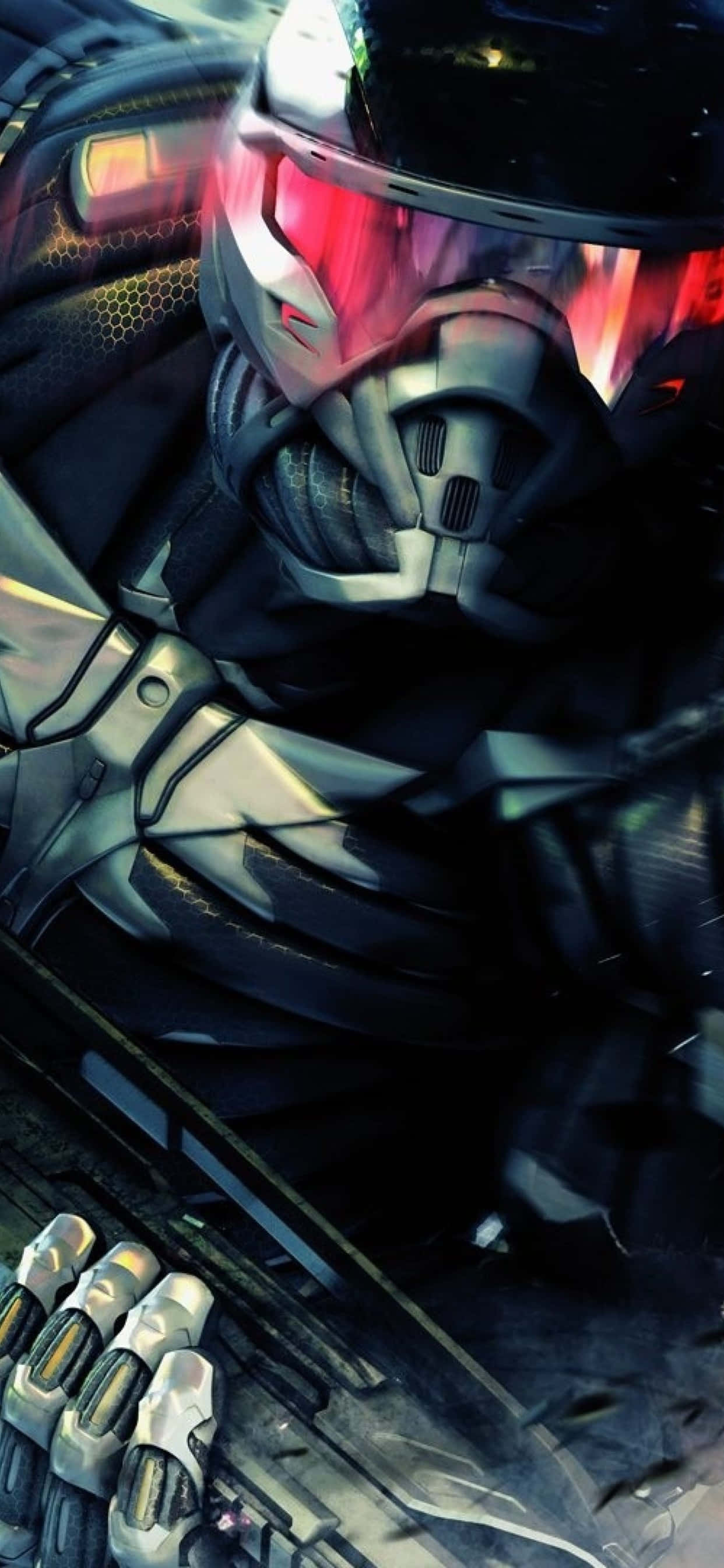 Mataas na resolusyong wallpaper ng iPhone XS Max na nagtatampok ng Crysis Warhead Wallpaper