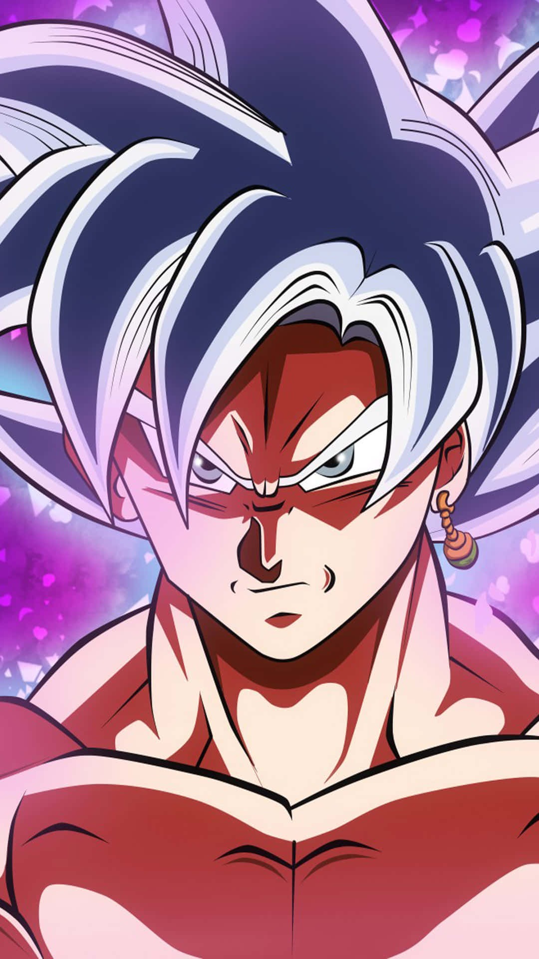 Matalas na Goku Black sa Aksyon Wallpaper