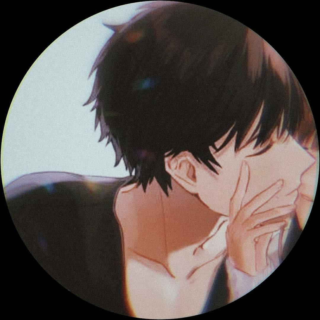 Matching PFP Para sa Magkasintahan na Lalaking Hinahalikan ang Babae Wallpaper