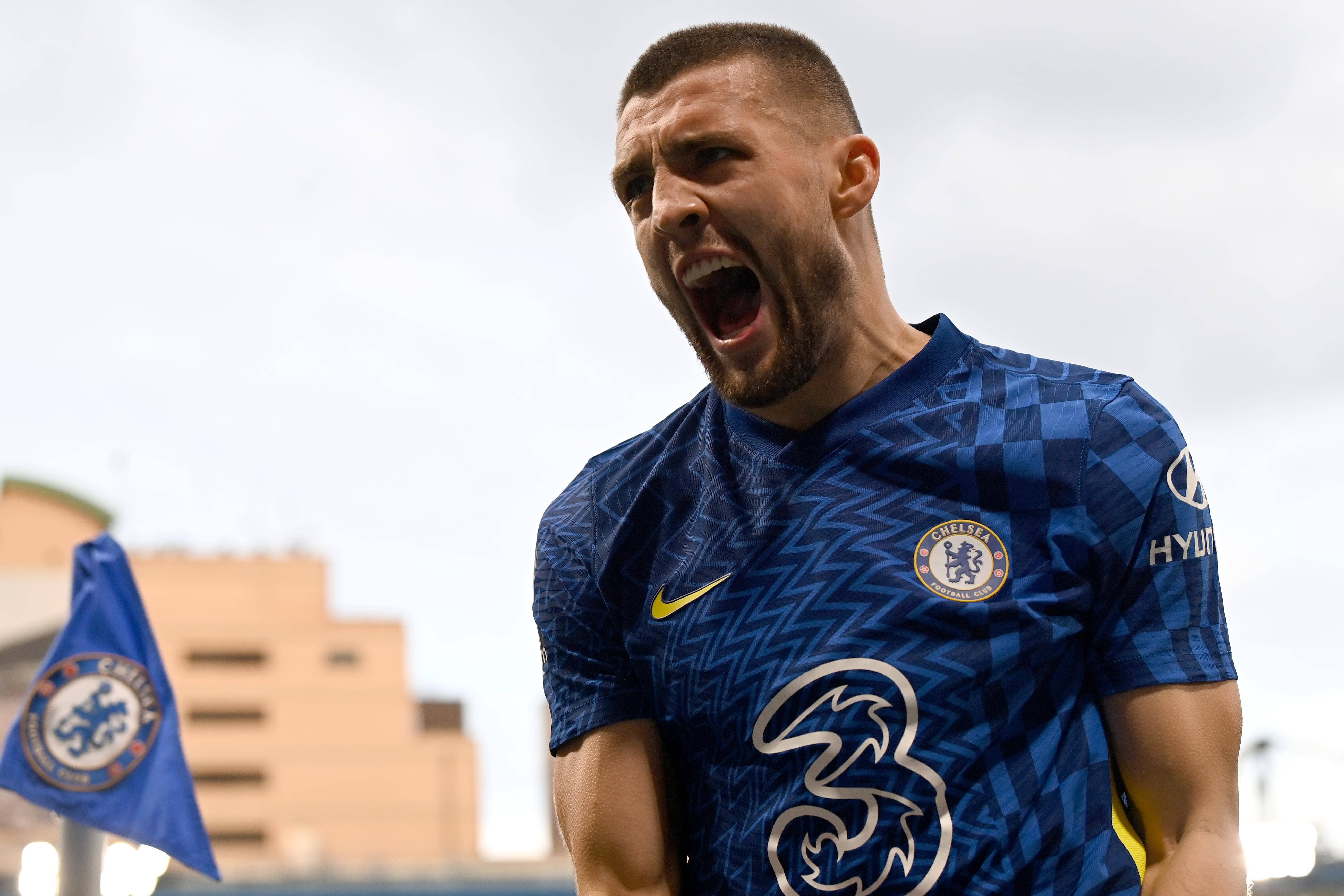 Mateo Kovacic Sumisigaw na Numero 3 Wallpaper