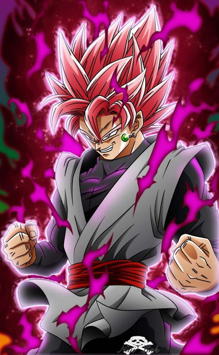 Matinding Goku Black - Lubos na Kapangyarihan Wallpaper