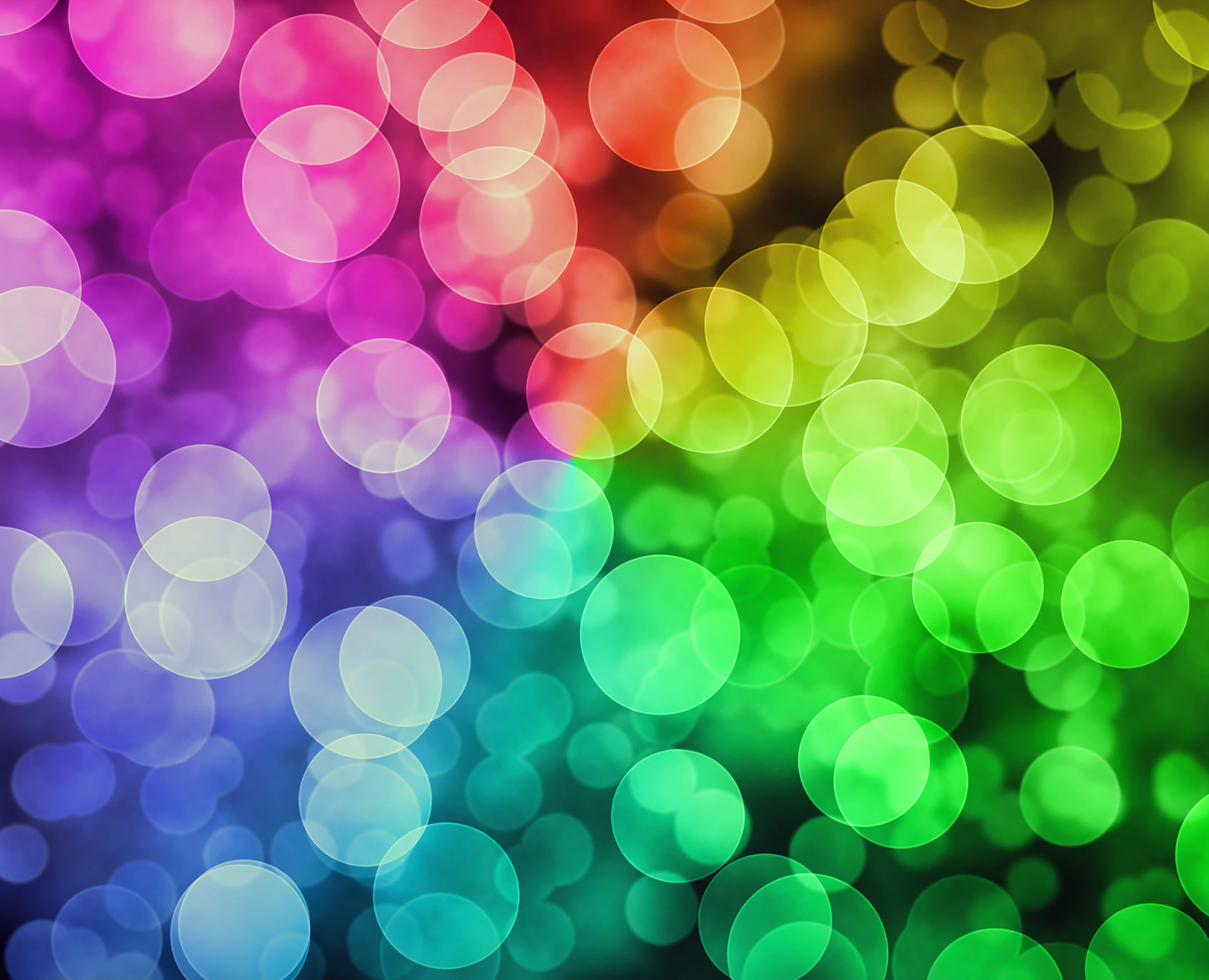 Matingkad na Makukulay na Abstraction Wallpaper