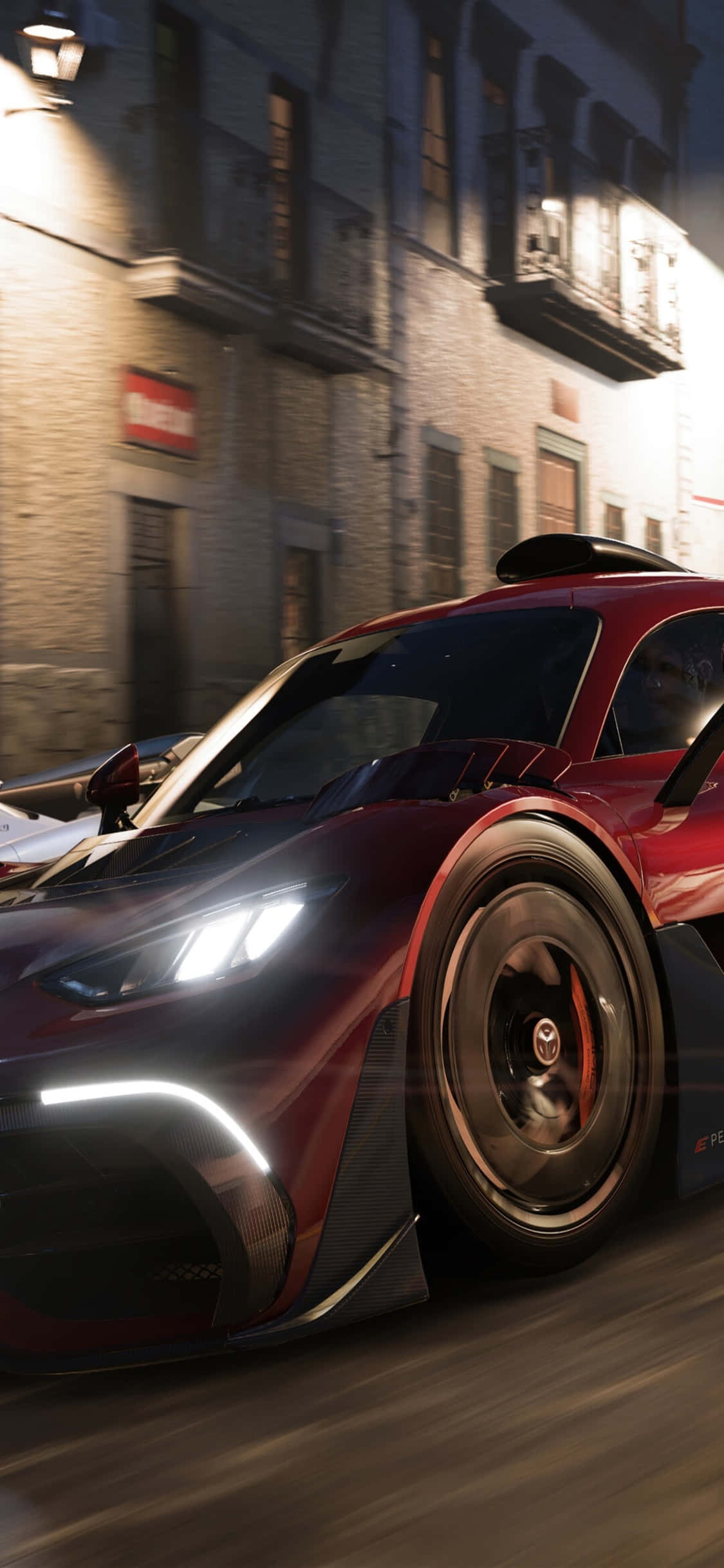McLaren P1 iPhone X Forza Motorsport 7 Background Wallpaper