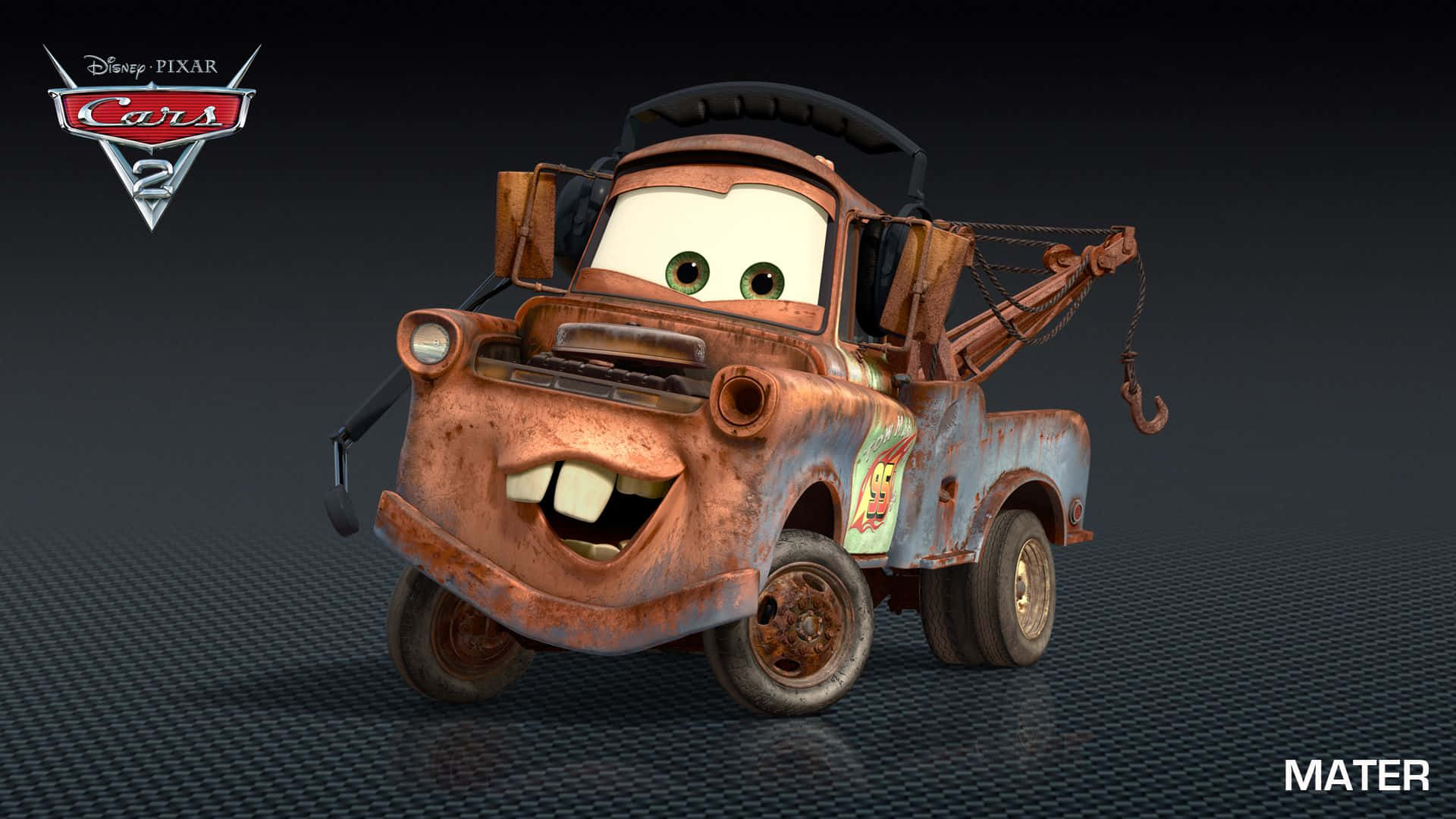 McQueen, Mater at Finn ay nagmamaneho sa maraming bansa sa kanilang kapana-panabik na paglalakbay sa paghahanap ng isang espiya. Wallpaper
