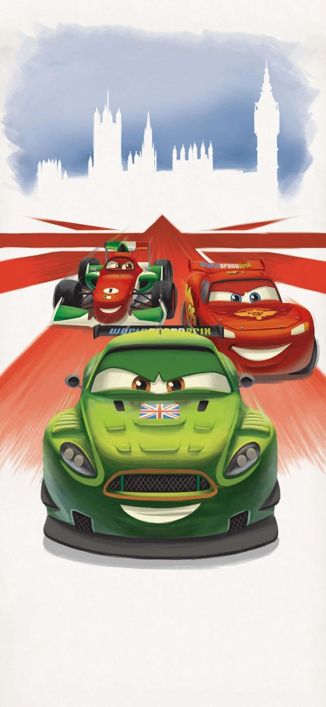 McQueen, Nigel Gearsley iPhone X Cars Background Wallpaper