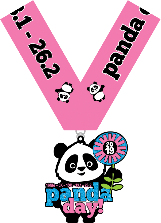 Medalya ng Karerang may Temang Panda 2019 Wallpaper