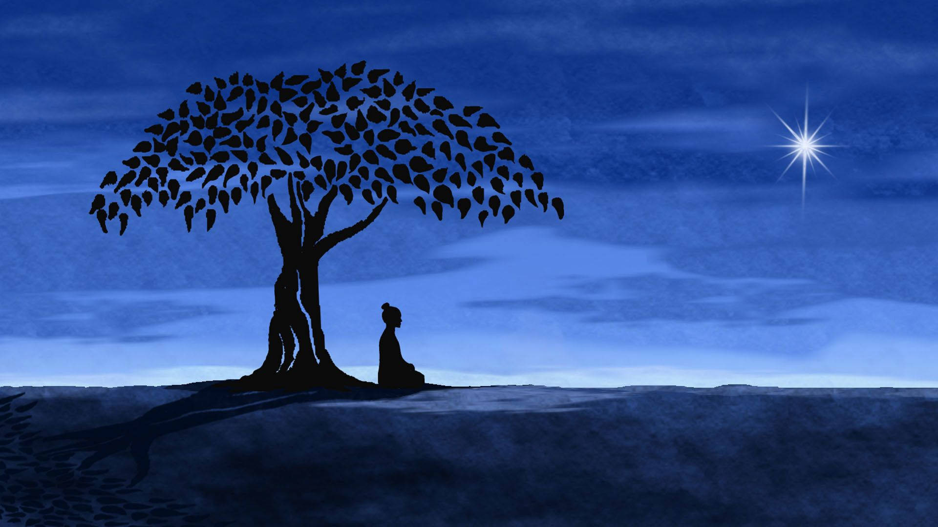 Meditation Espirituwal Aesthetic Wallpaper