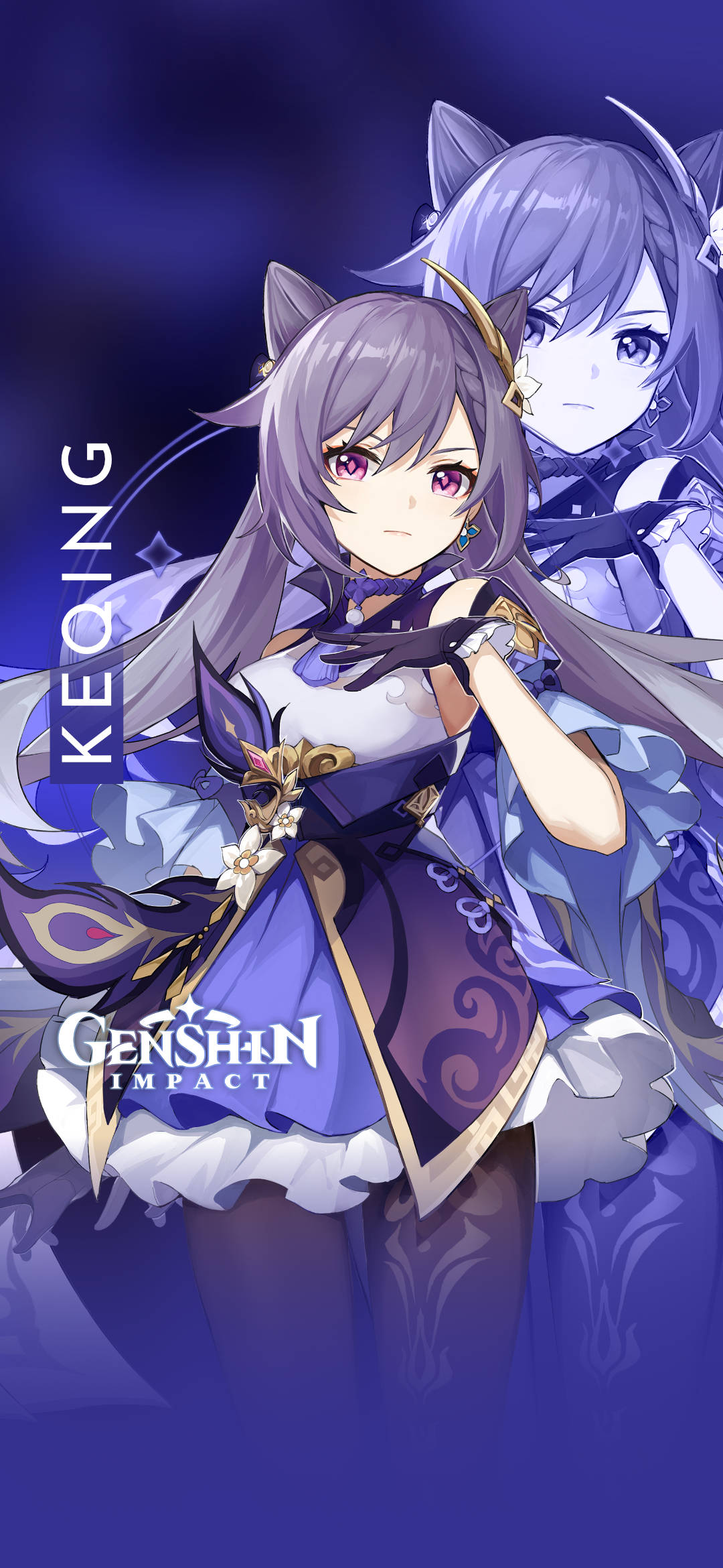 Meet Keqing, ang electrifying na miyembro ng Liyue Qixing. Wallpaper
