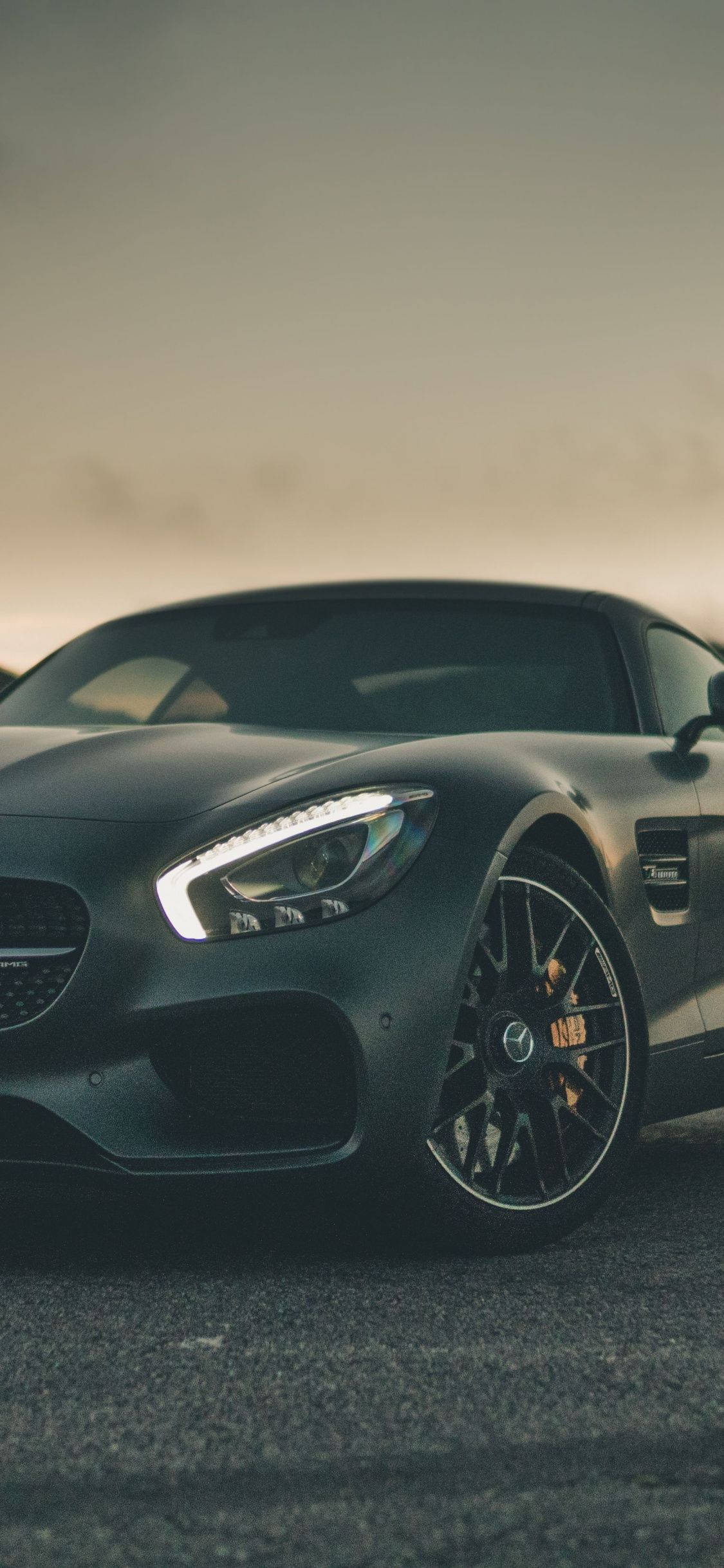 Mercedes Bumper iPhone X Wallpaper