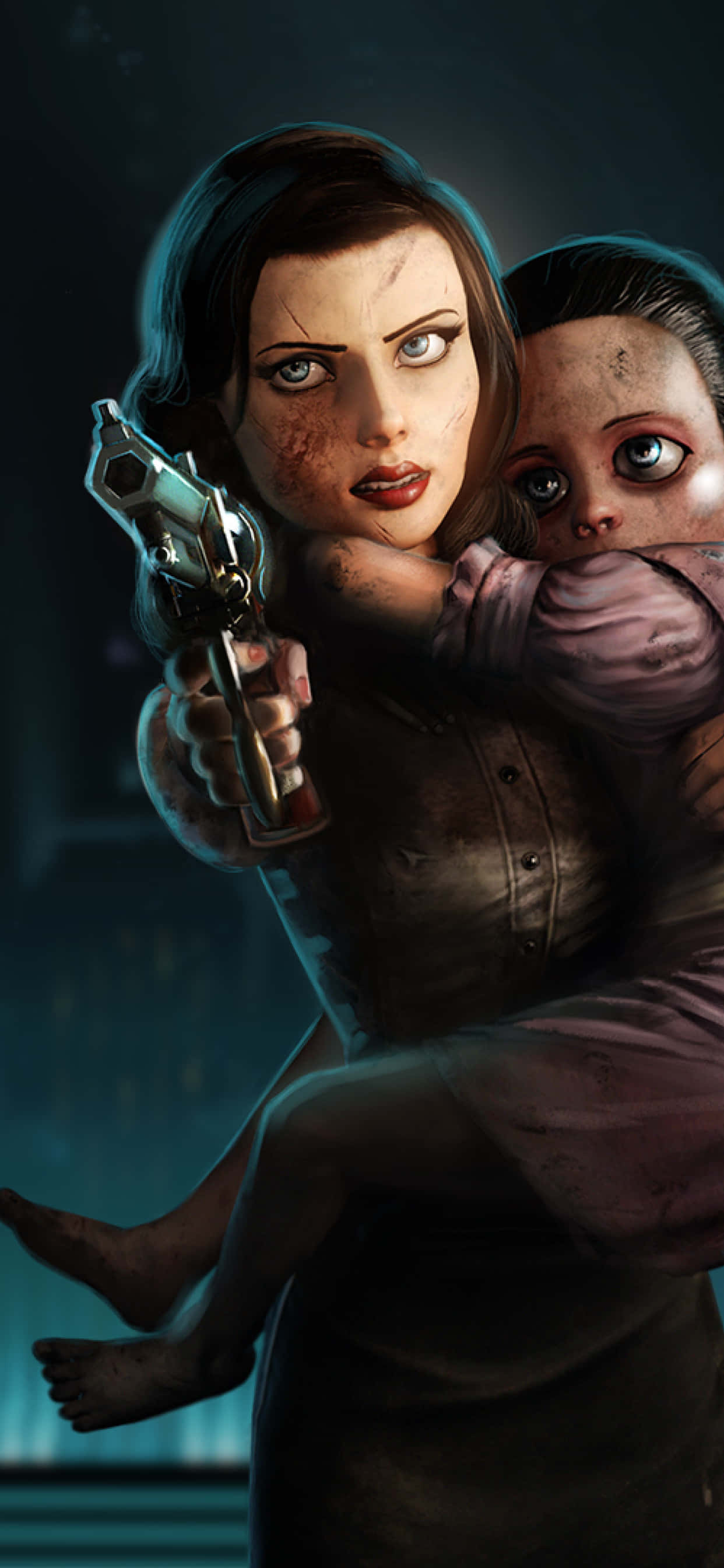 Mesmerizing Bioshock Infinite Background on iPhone Xs Max Wallpaper