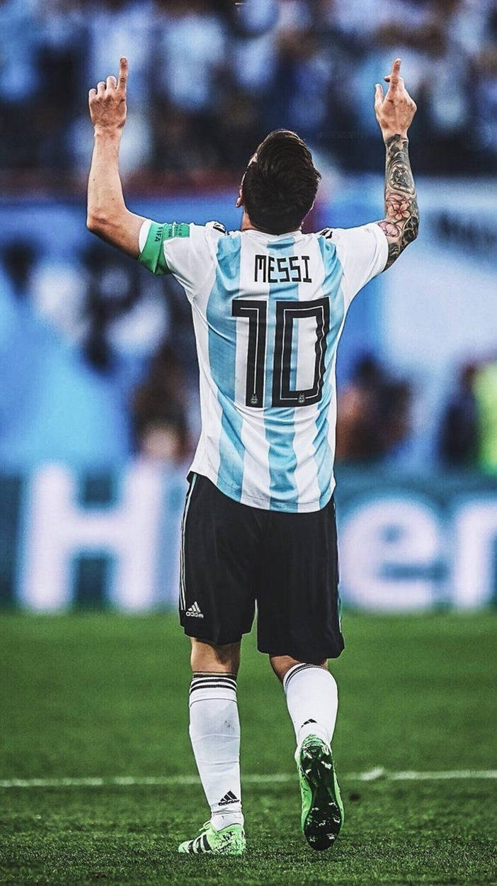 Messi Argentina Nagpupuri sa Diyos Wallpaper