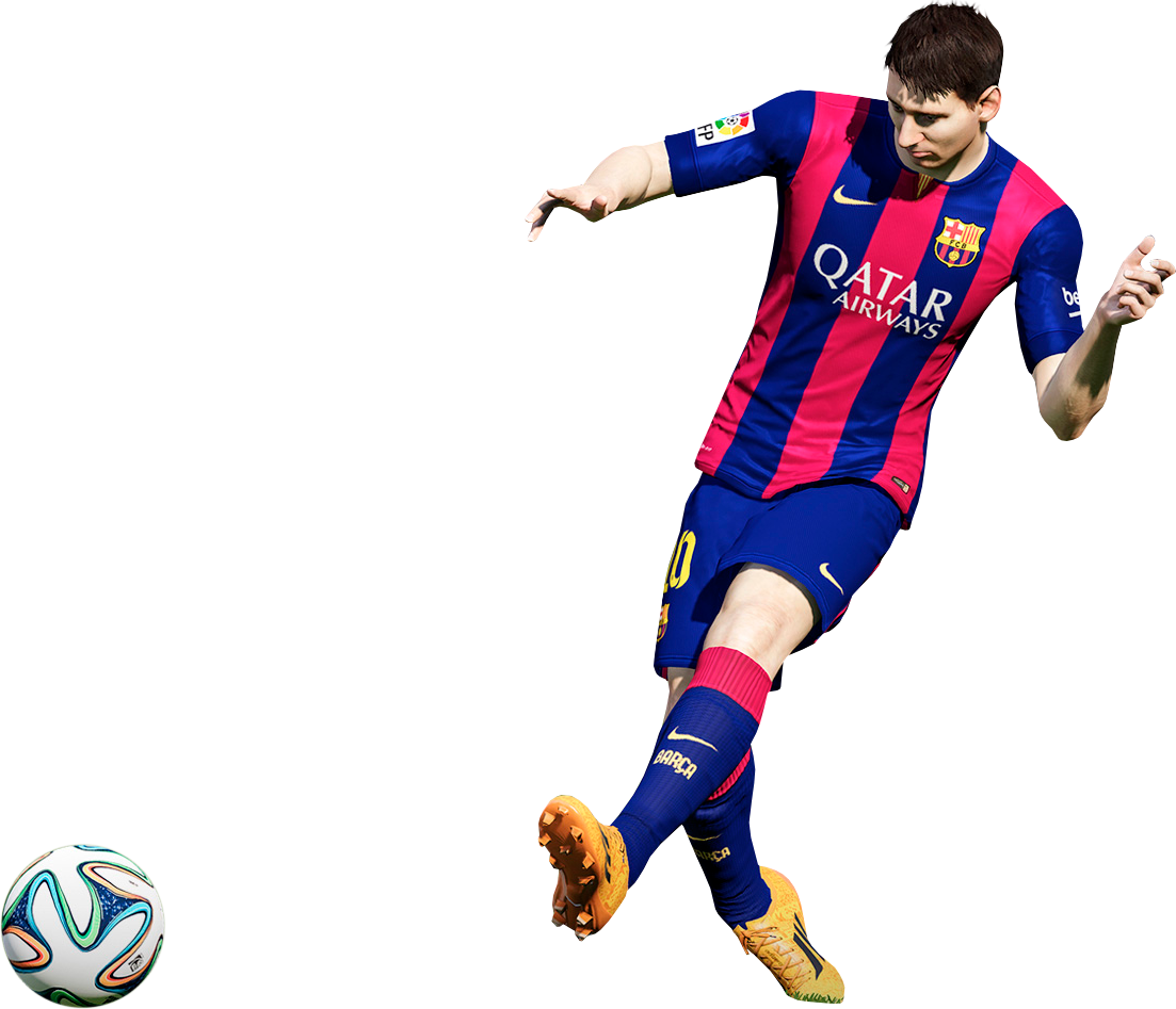 Messi Sa Aksyon F C Barcelona Wallpaper