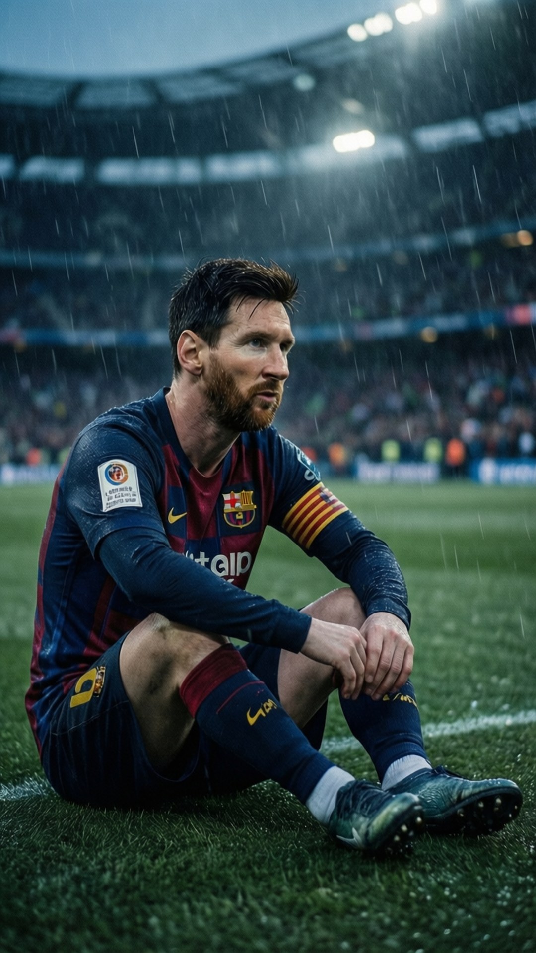 Messi sa Ulan Wallpaper