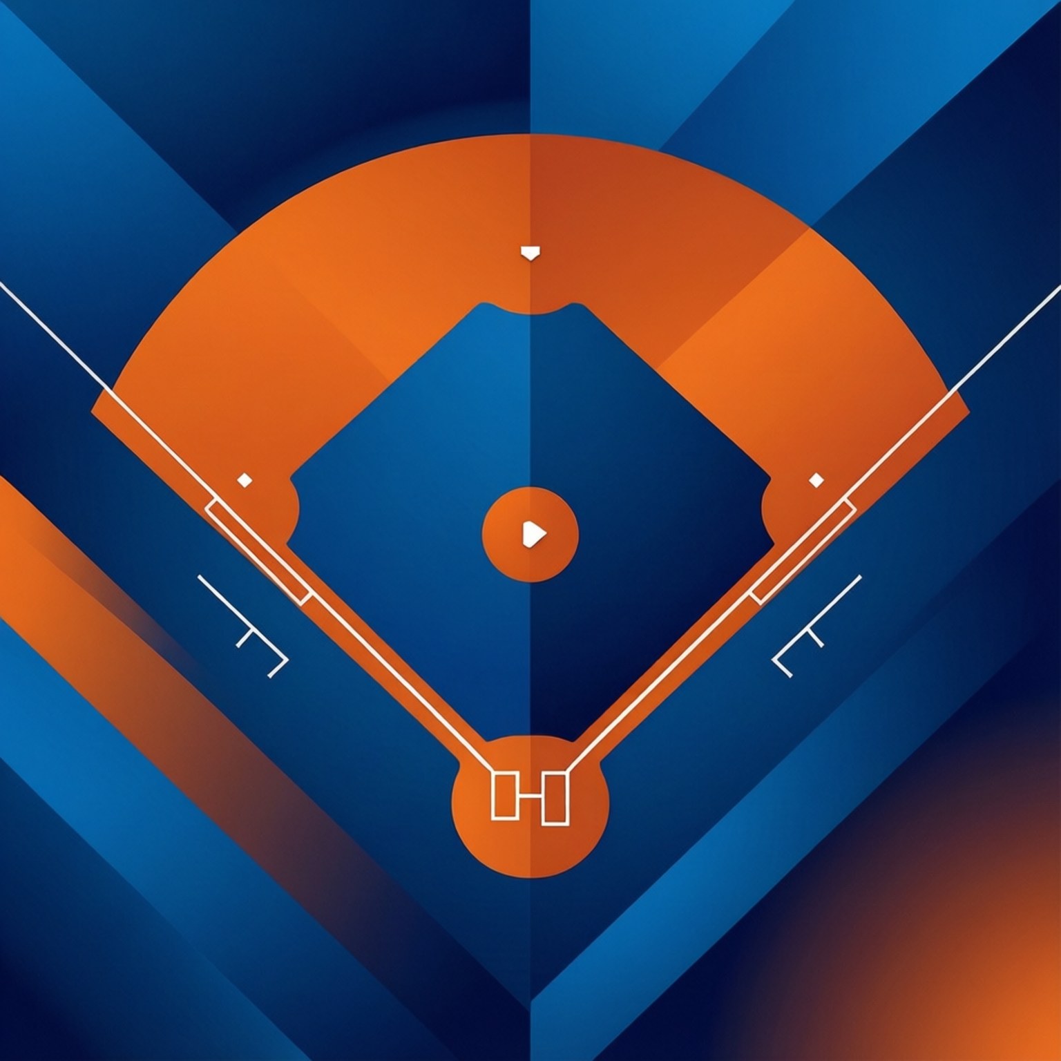 Mets Diamond Abstract Wallpaper