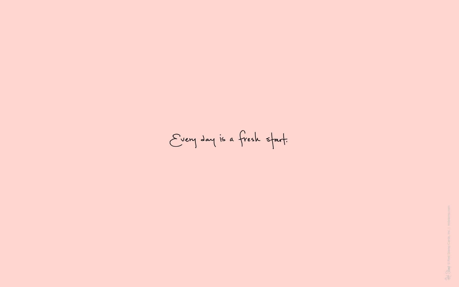Mga Aesthetic na Pink na Quotes na Larawan Wallpaper