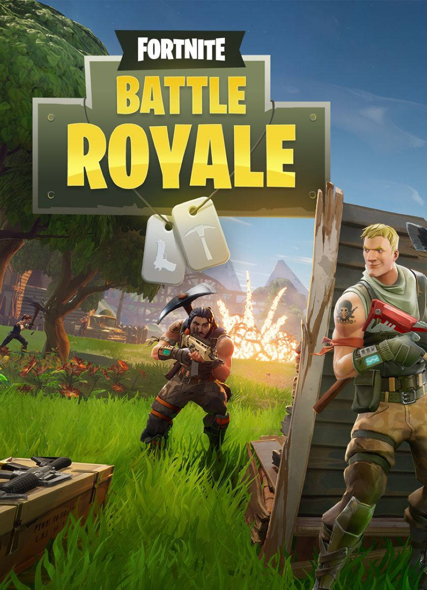 Mga agresibong karibal sa Fortnite Battle Royale Wallpaper