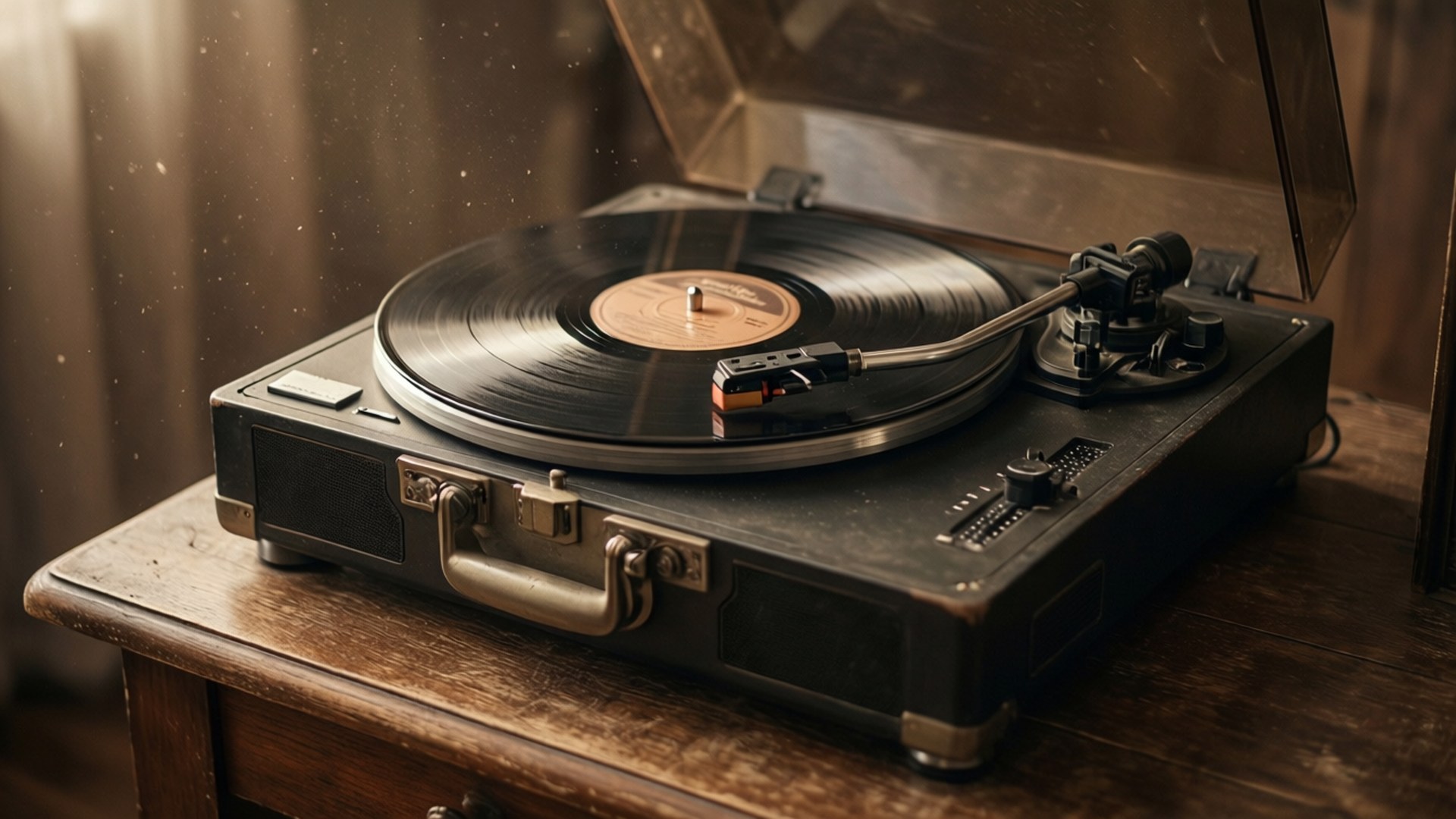 Mga Alaala ng Vinyl Wallpaper