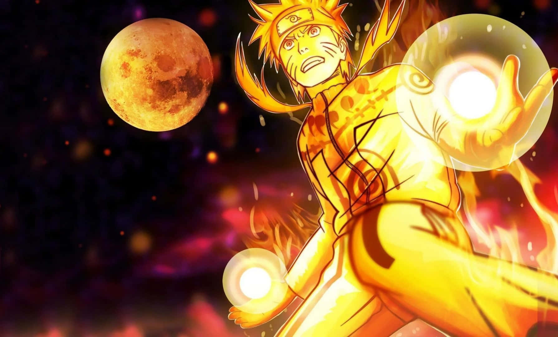 Mga astig na larawan ni Naruto Wallpaper