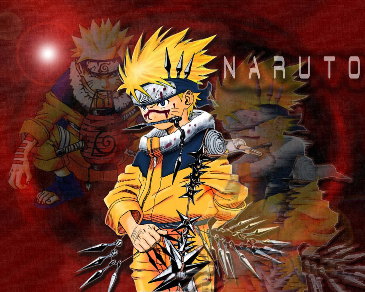 Mga astig na larawan ni Naruto Wallpaper