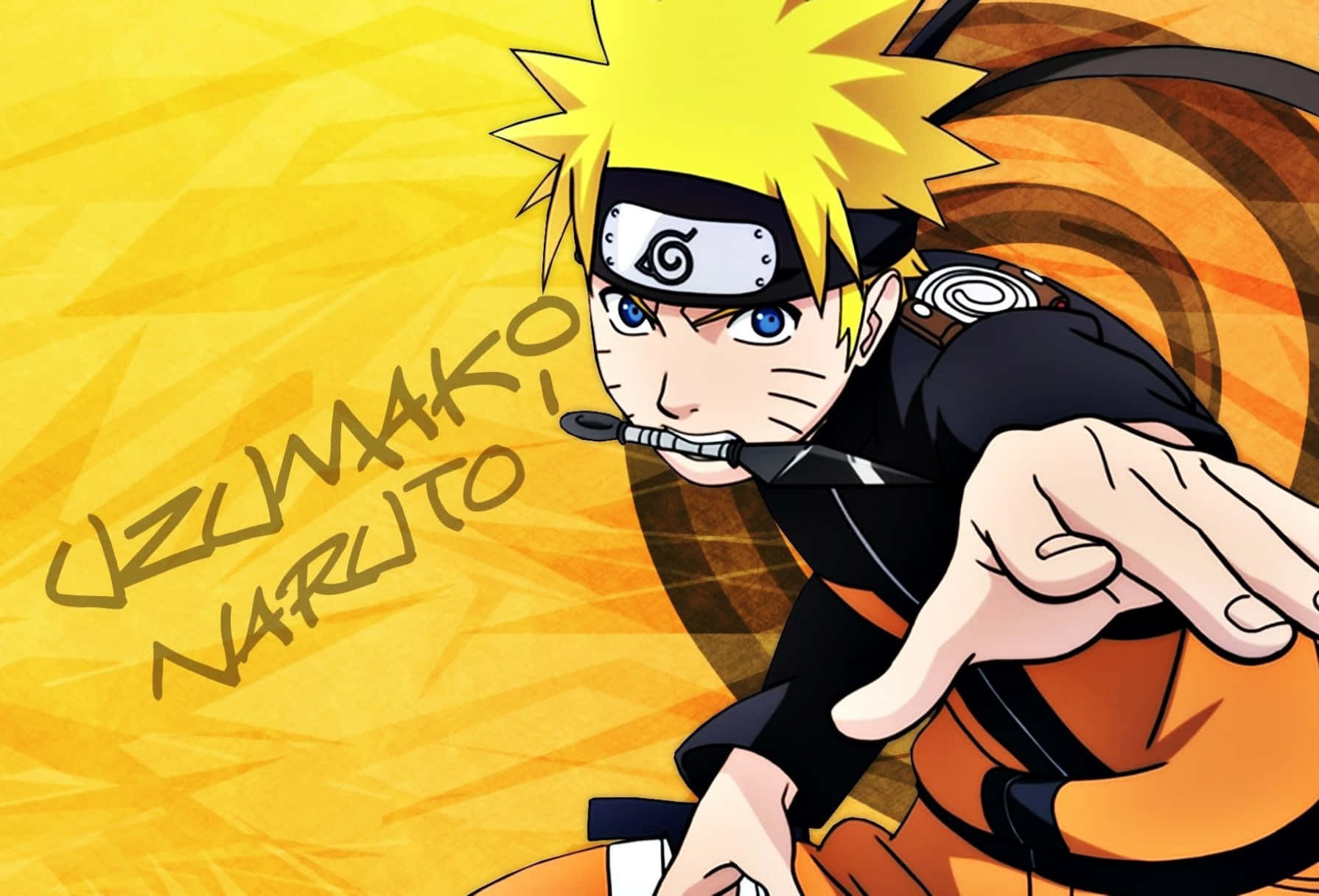 Mga astig na larawan ni Naruto Wallpaper