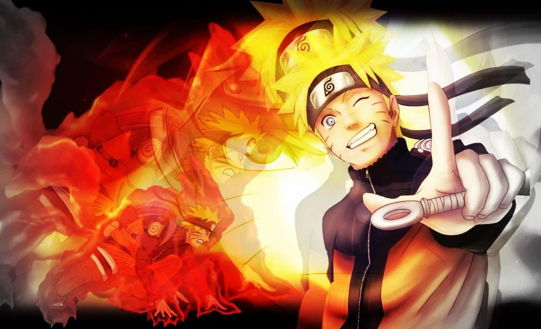 Mga astig na larawan ni Naruto Wallpaper