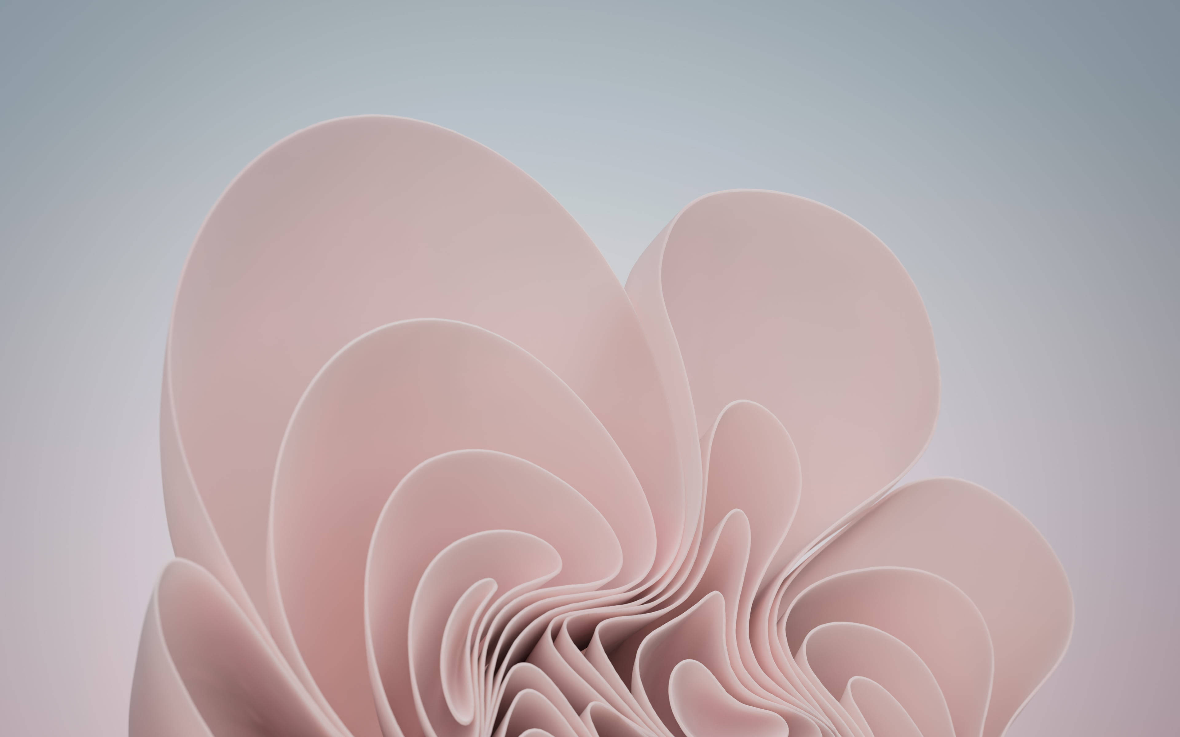 Mga Background na May Malambot na Pink na Swirls Wallpaper