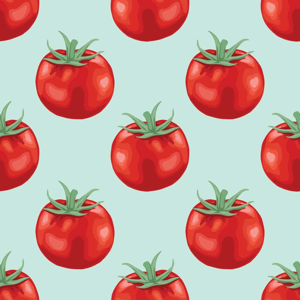 Mga Bungang Kamatis na Cute na Halaman Wallpaper