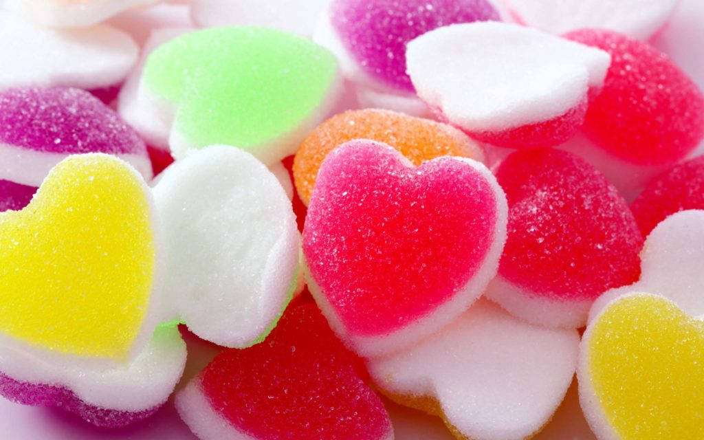 Mga Cute Love Sweet Heart na Kending Wallpaper
