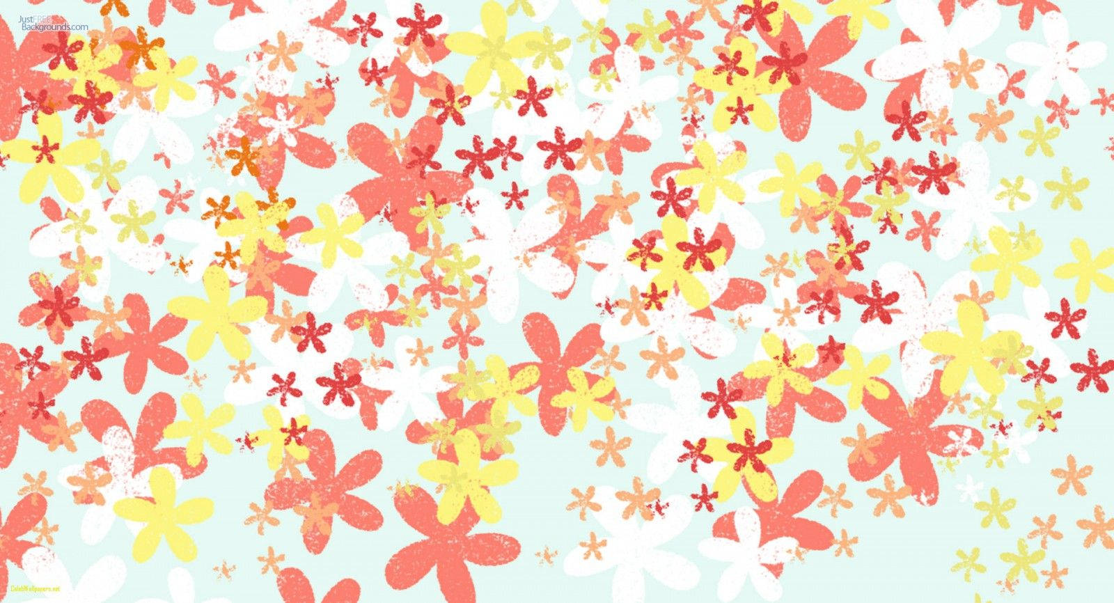 Mga Cute na Bulaklak Pambabae Wallpaper