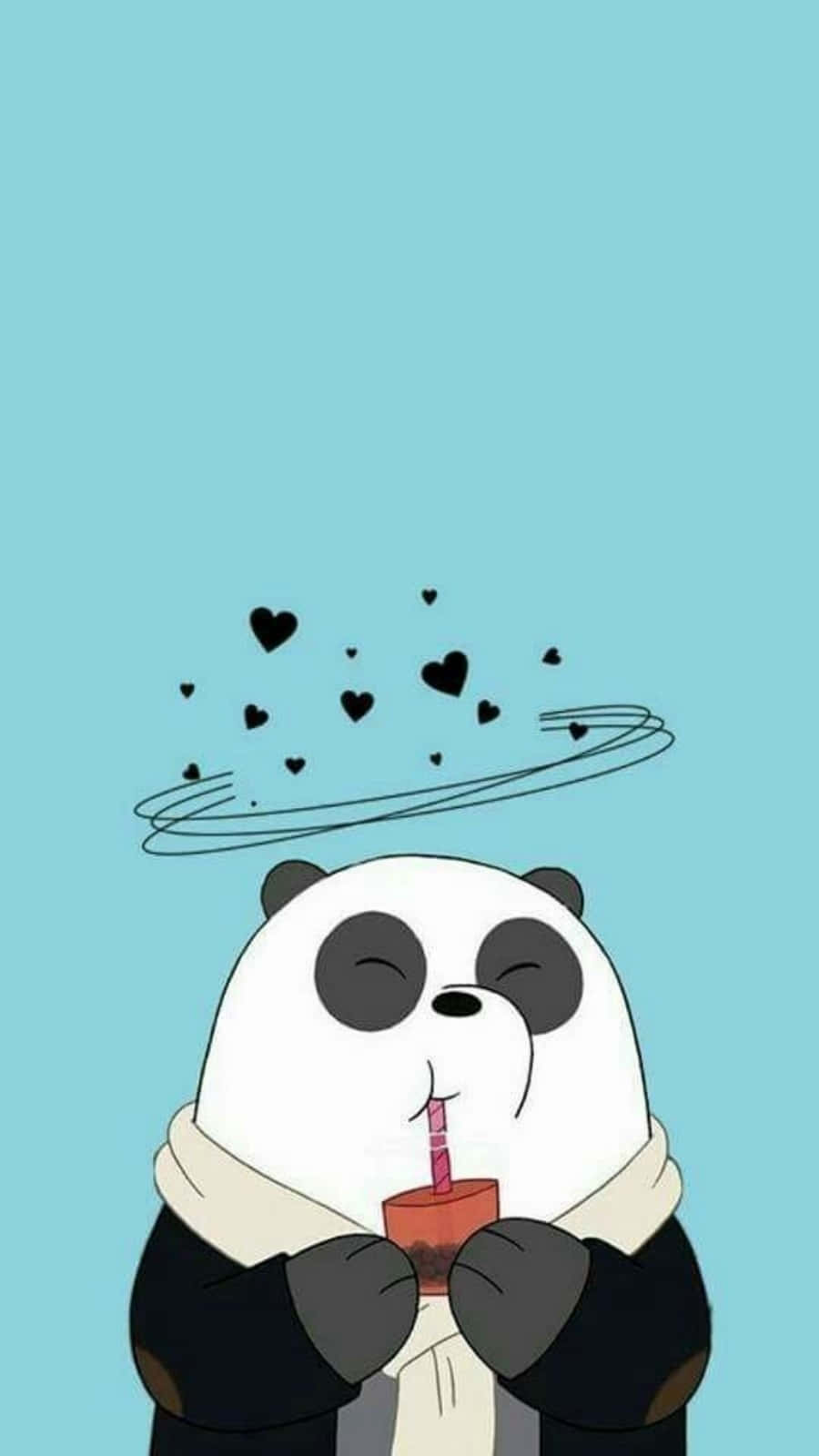 Mga Cute na Profile Picture ng Panda mula sa We Bare Bears Wallpaper