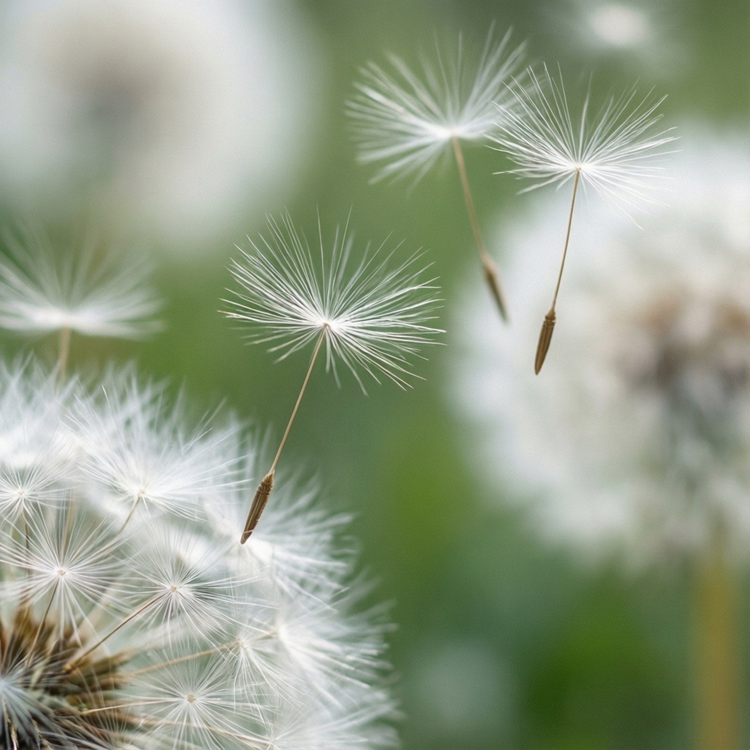 Mga Hiling ng Dandelion Wallpaper