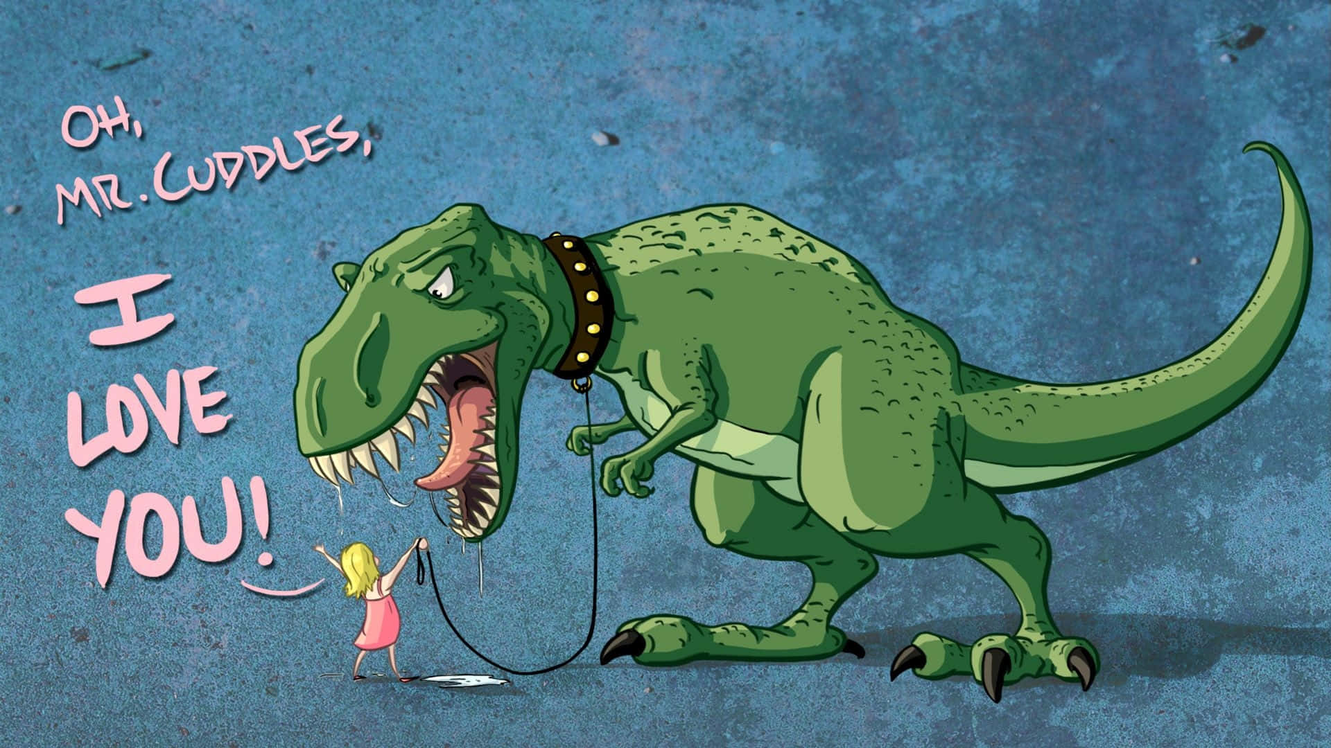 Mga Kaibigang Dinosaur na Sobrang Cute, Masaya ang Araw Wallpaper