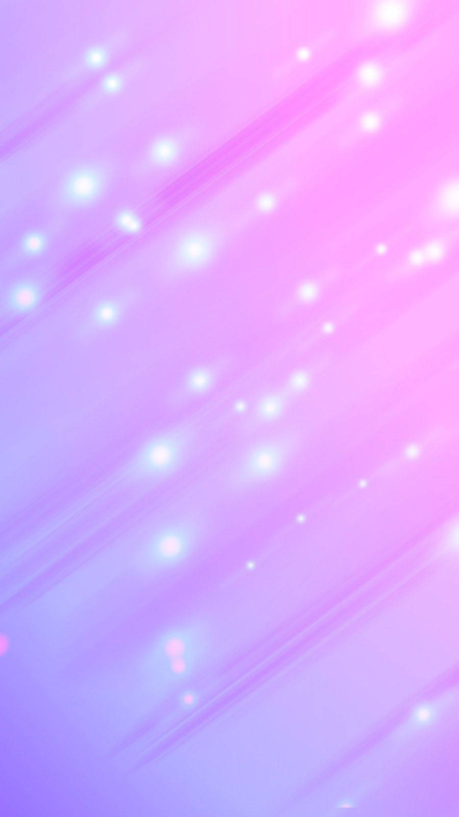 Mga Kislap sa Light Purple na iPhone Wallpaper