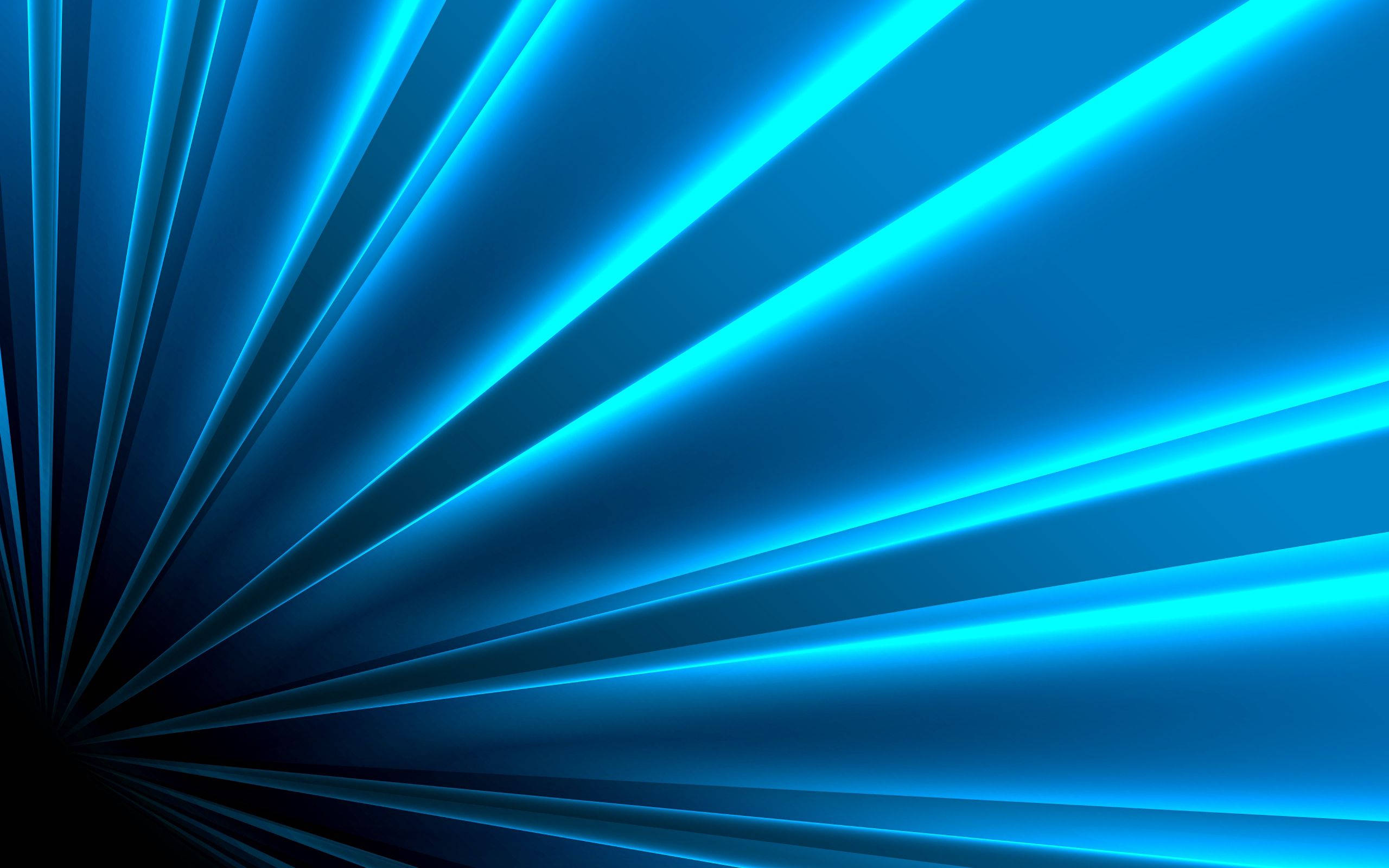 Mga Kumikinang na Asul na Linya na Nagiging Abstract Art Wallpaper