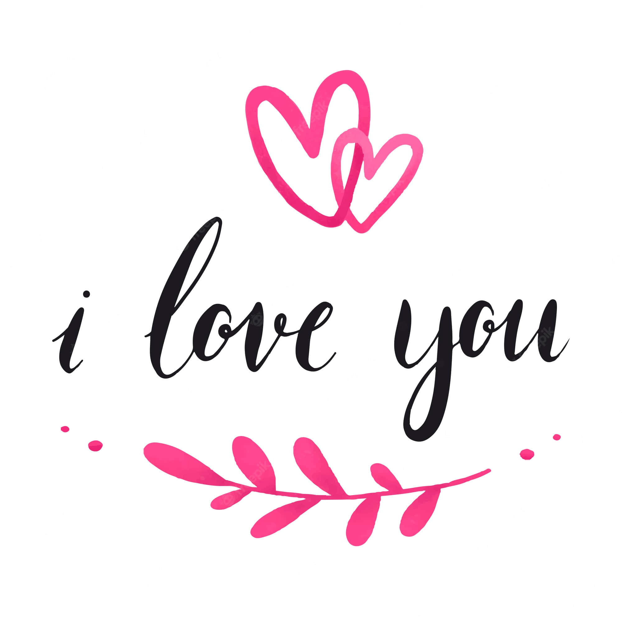 Mga larawan ng I Love You Wallpaper