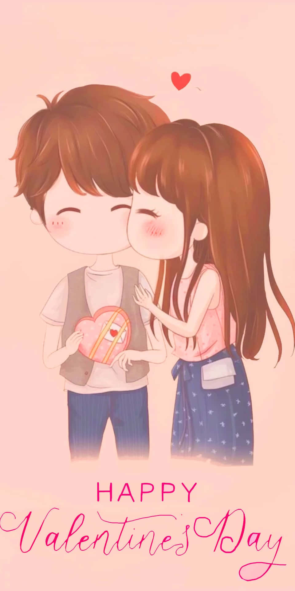 Mga Larawan ng Magkasintahan na Cute para sa Araw ng mga Puso Wallpaper