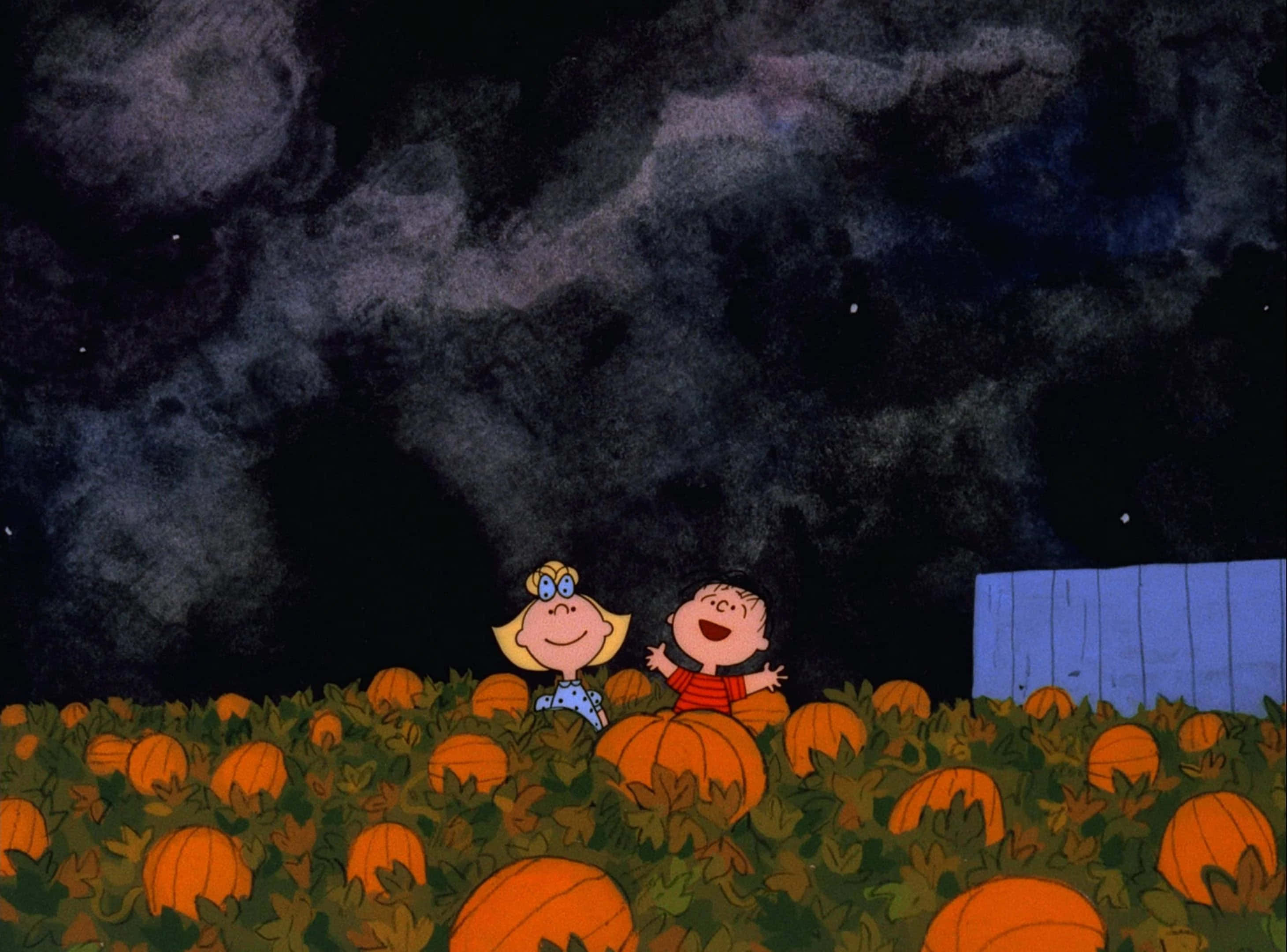 Mga larawan ni Charlie Brown para sa Halloween Wallpaper