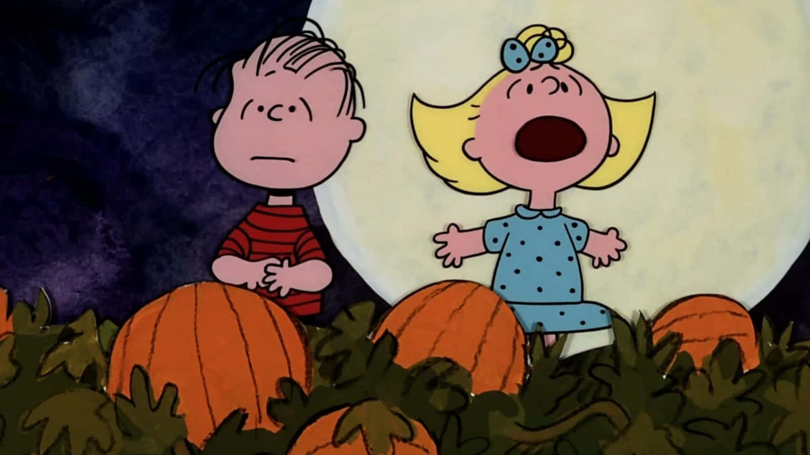 Mga larawan ni Charlie Brown para sa Halloween Wallpaper