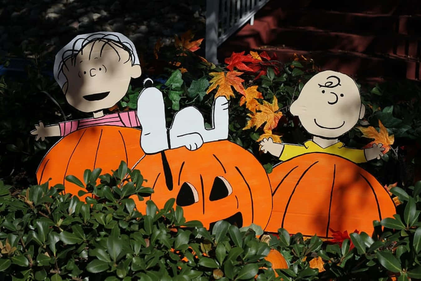Mga larawan ni Charlie Brown para sa Halloween Wallpaper