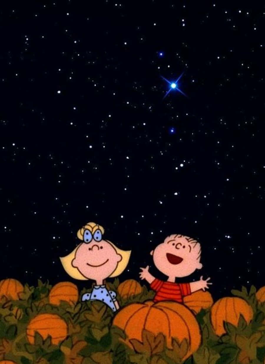 Mga larawan ni Charlie Brown para sa Halloween Wallpaper