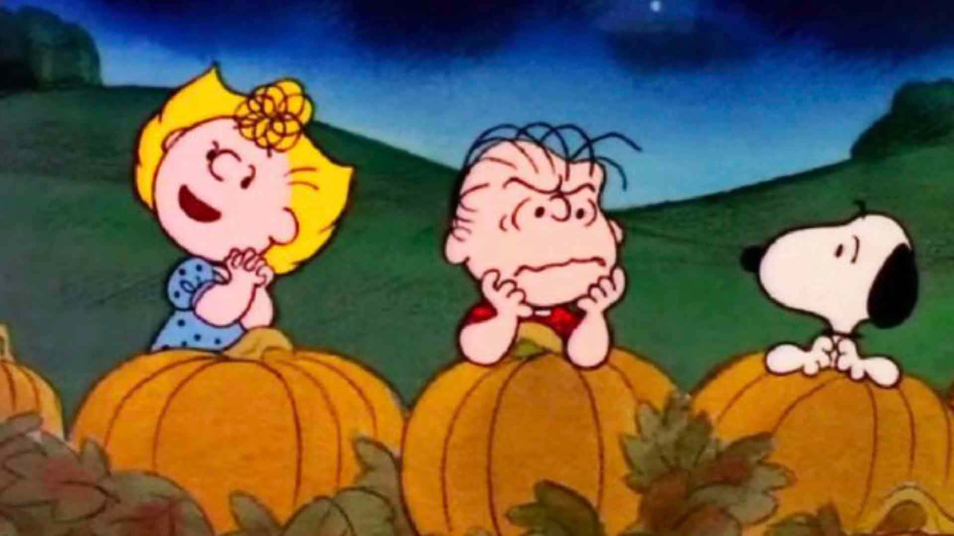 Mga larawan ni Charlie Brown para sa Halloween Wallpaper