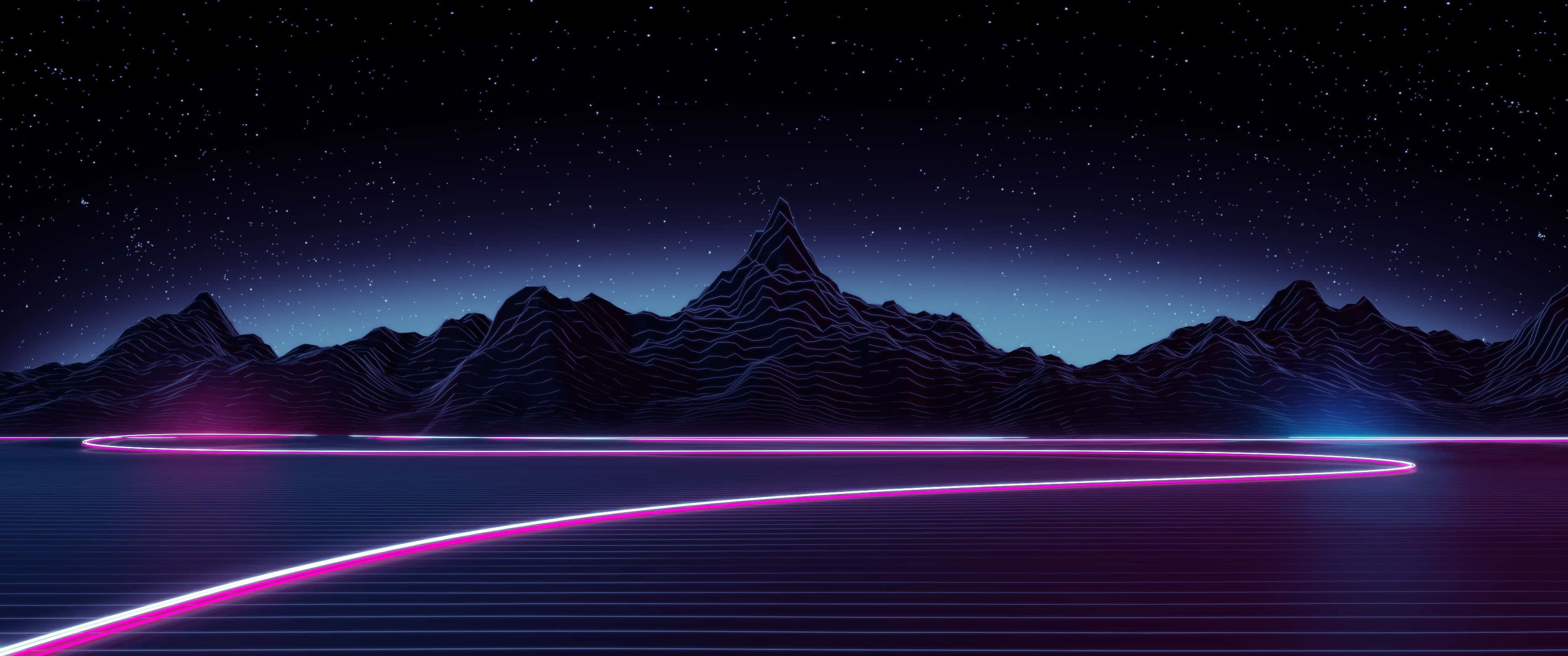 Mga larawang Aesthetic na Dark Purple Wallpaper