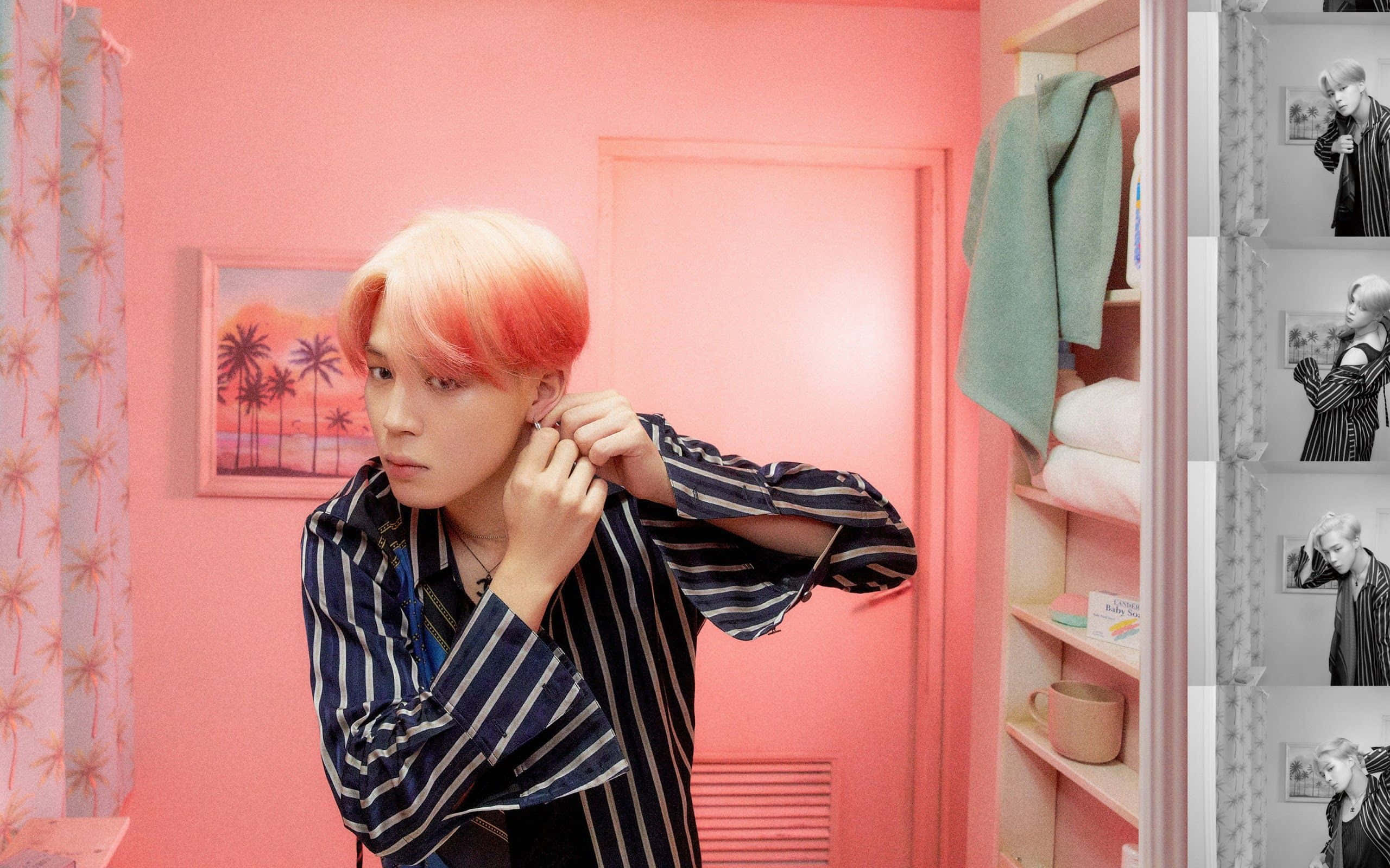Mga larawang Aesthetic ng BTS Wallpaper
