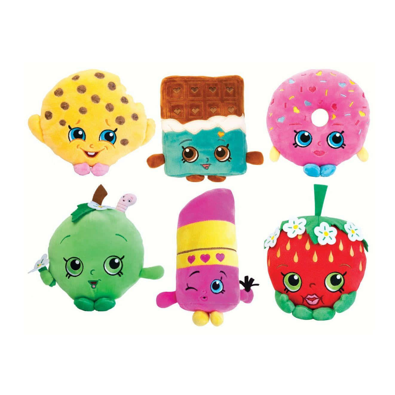 Mga Laruang Plush na Shopkins Wallpaper
